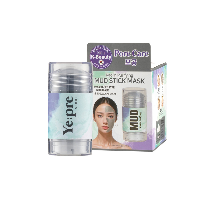 【Yepre高嶺土淨化泥棒面膜 40g】
