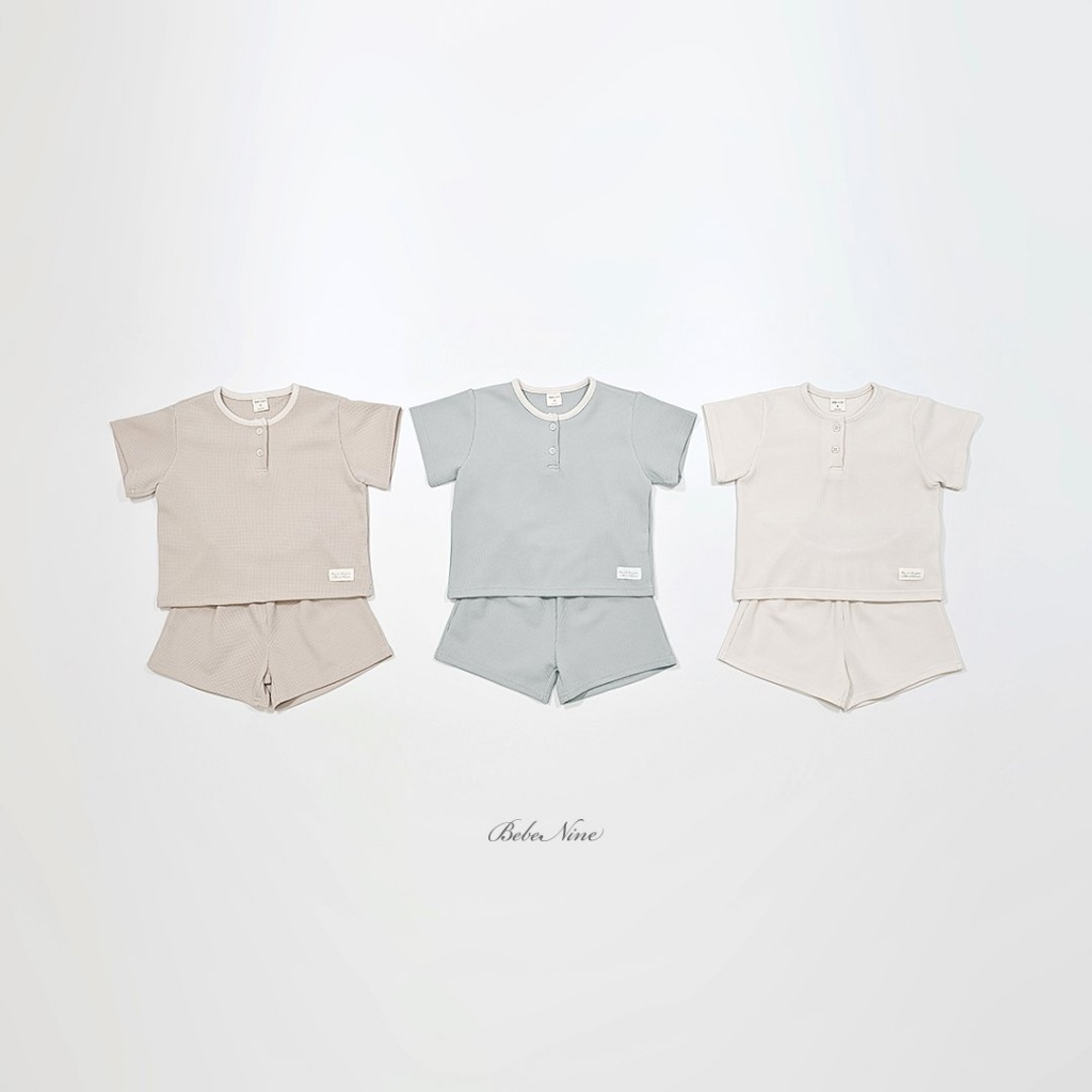 正韓夏bebenine 嫩嬰/小童三色雲朵套裝