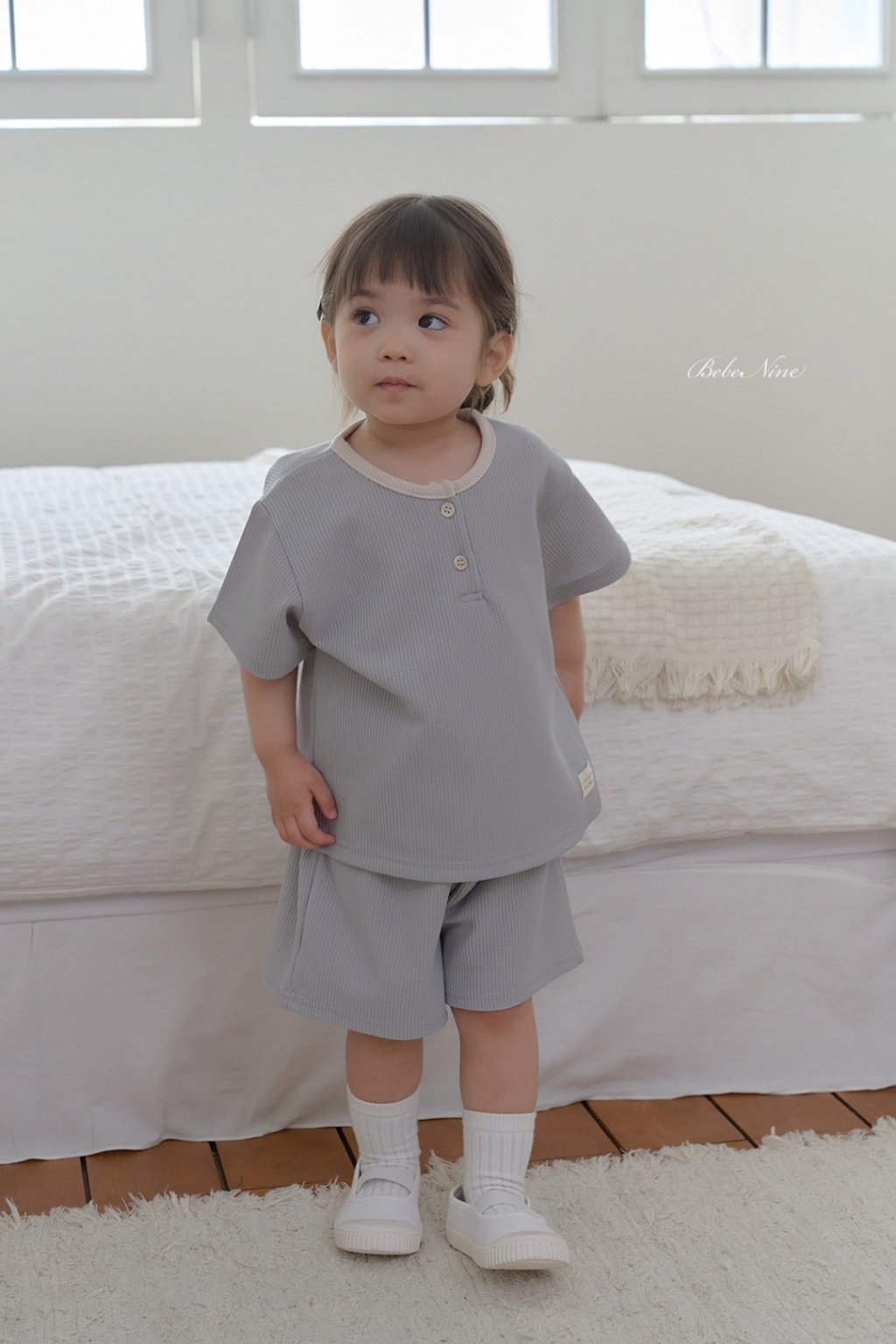 正韓夏bebenine 嫩嬰/小童三色雲朵套裝