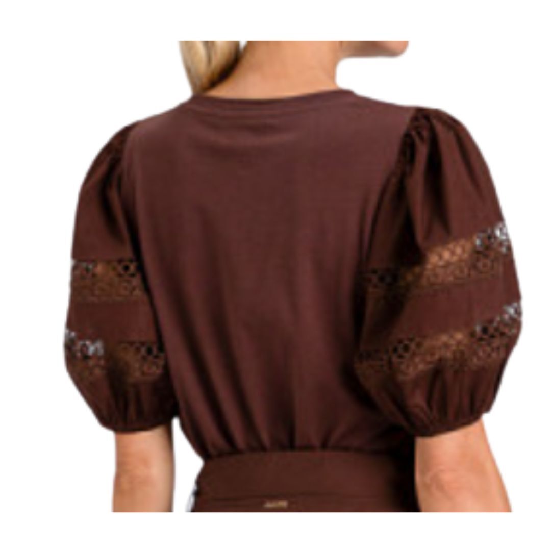 1TS0319-134 [TWINSET] T-Shirt Brown #261TT2260 (C-EU-E)