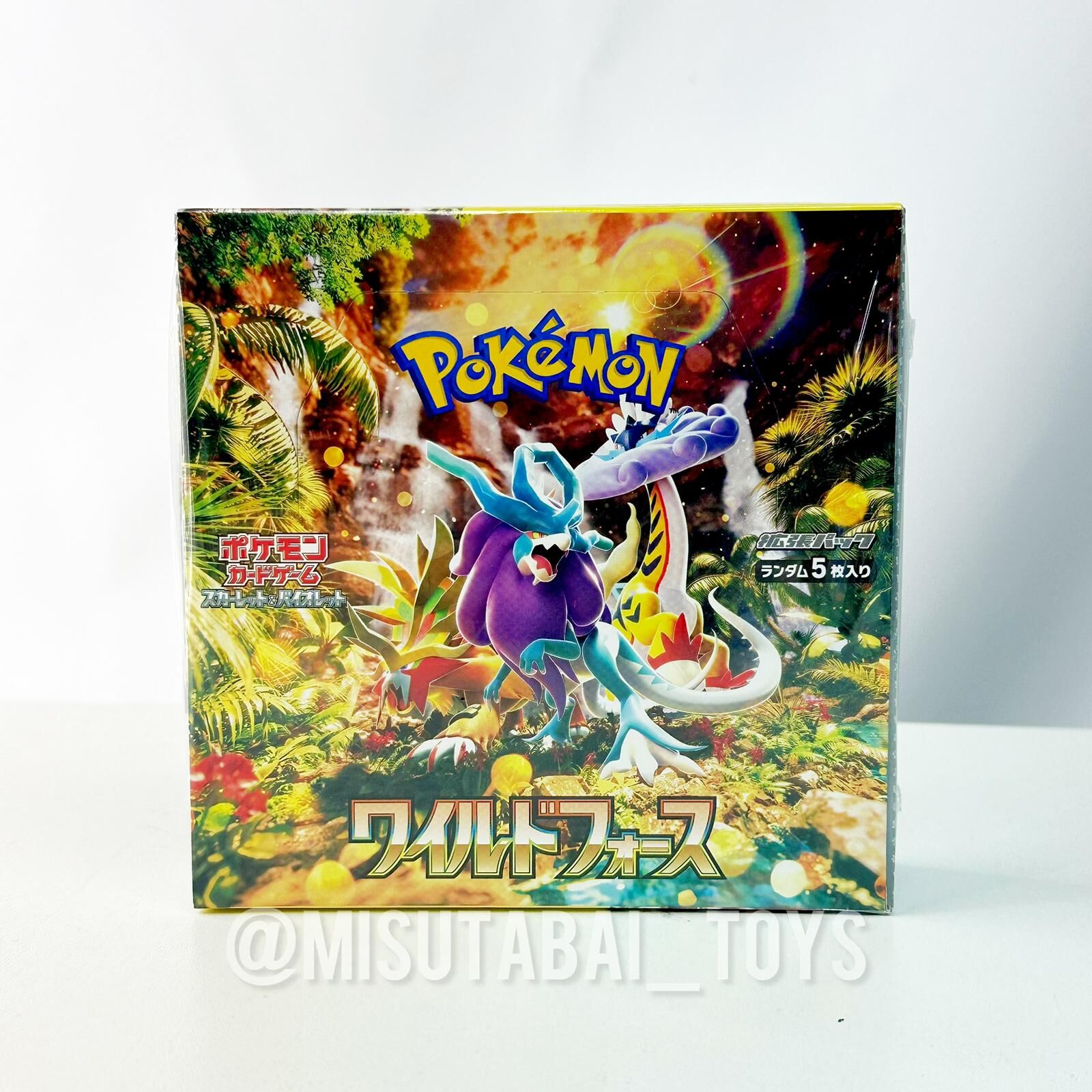 SV5k  Pokemon Card [SV5k] Wild Force (Japanese version) Booster Box