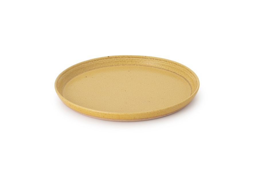 中川政七商店 - 信樂燒平皿 / 黄蘗