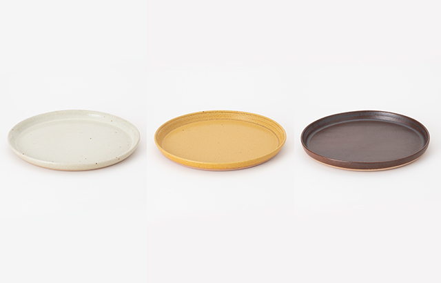 中川政七商店 - 信樂燒平皿 / 黄蘗