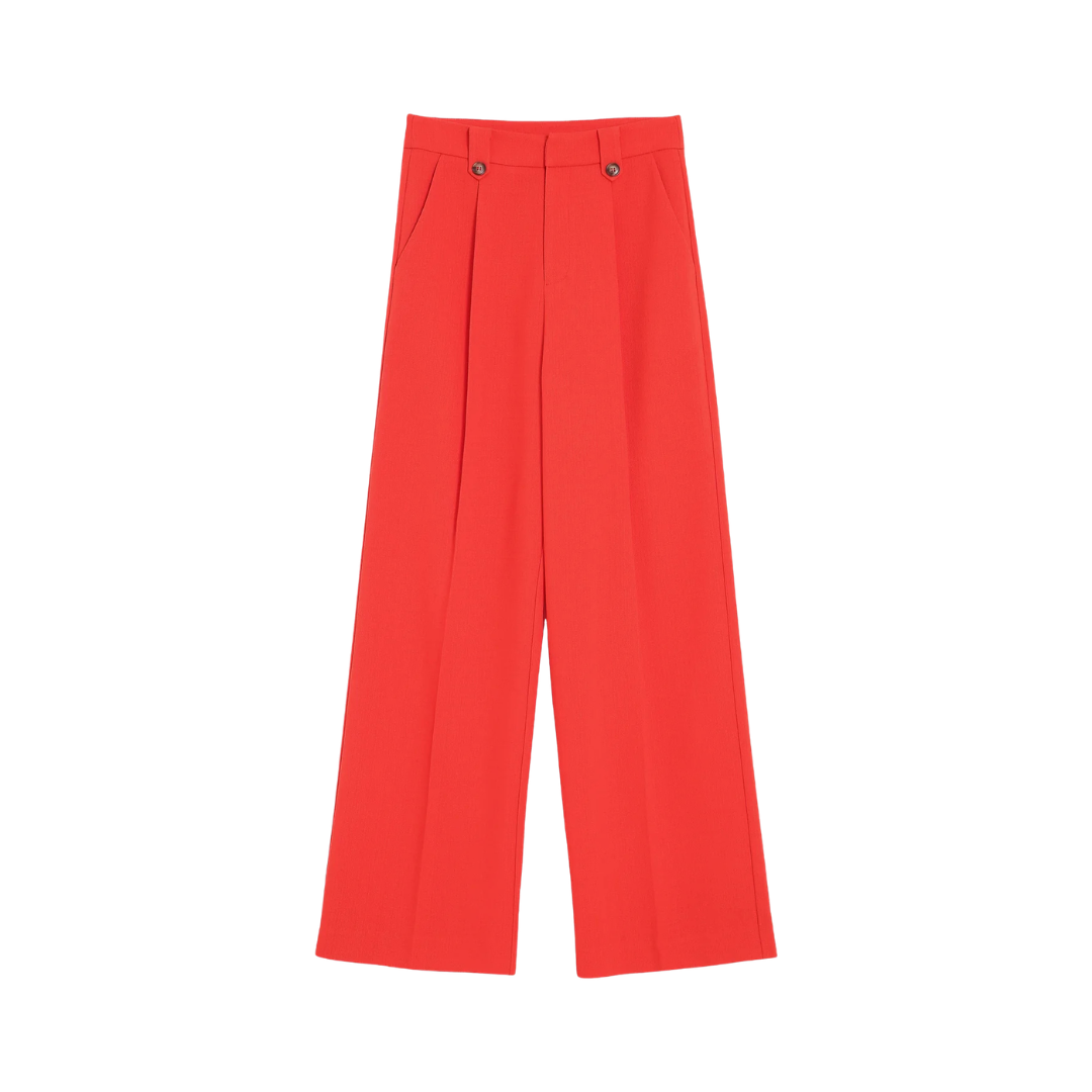 1GM0329-003 [GRACE & MILA] Tailored Pants Sanguine Pierre #SS2613008 (C-EU-E)