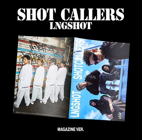 LNGSHOT - 迷你專輯 [SHOT CALLERS] (MAGAZINE版)