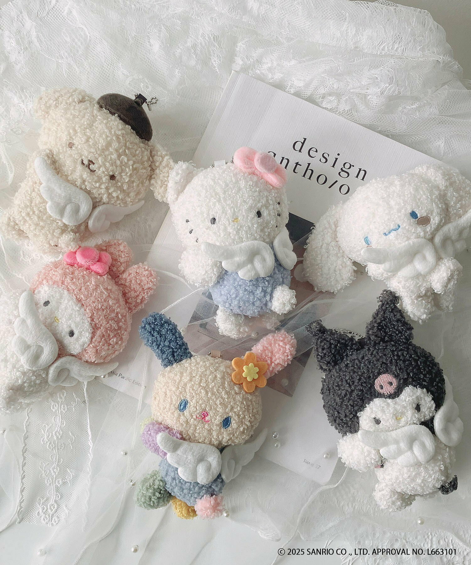 #預購 🇯🇵日本 AS KNOW AS plus × 三麗鷗 天使系列 吊飾娃娃