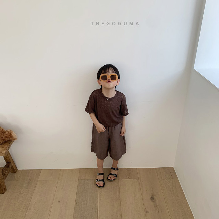 正韓夏the_goguma 兩色森林系上衣