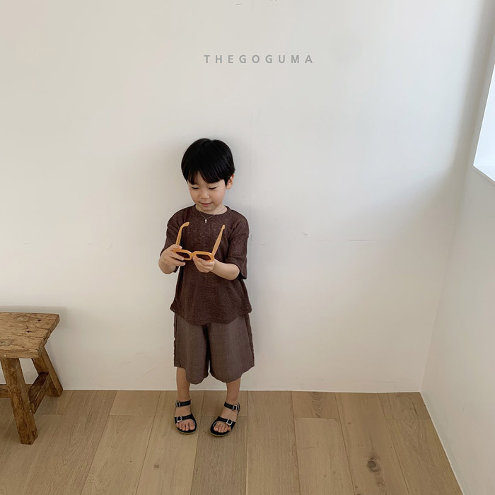 正韓夏the_goguma 兩色森林系上衣