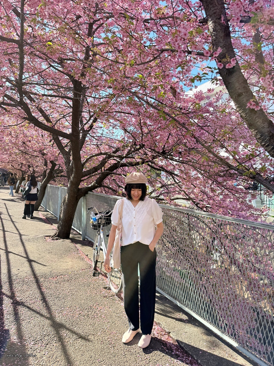 正韓優雅V蕾絲雪紡上衣 (白)