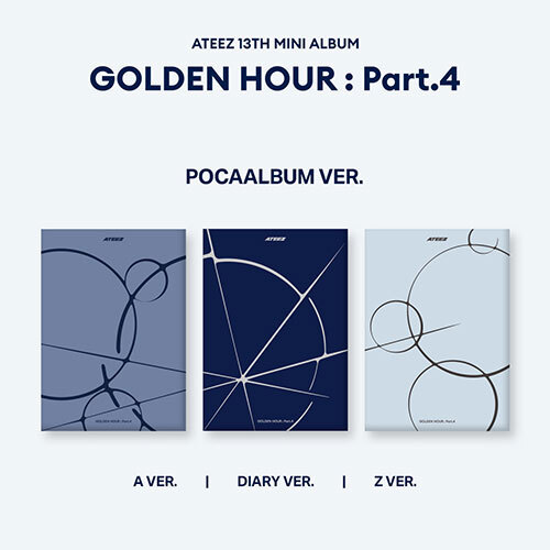 ATEEZ - 迷你十三輯 [GOLDEN HOUR : PART.4] (POCAALBUM版)