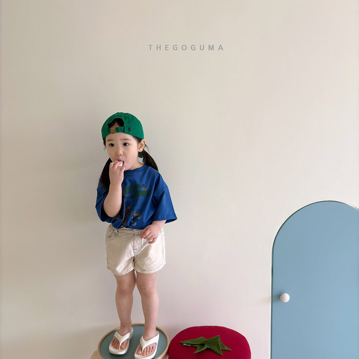 正韓夏the_goguma 兩色FUNNY STUFF上衣