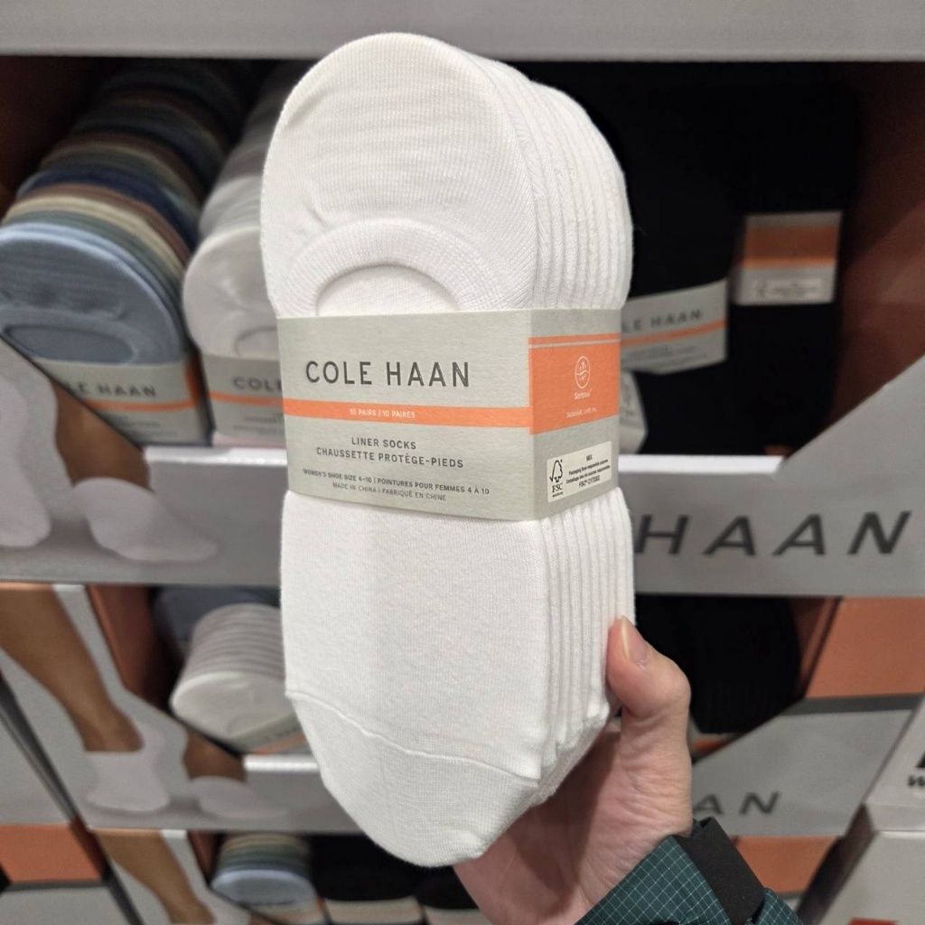 (預購商品) 加拿大 Cole Haan 女大人隱形襪 10入組