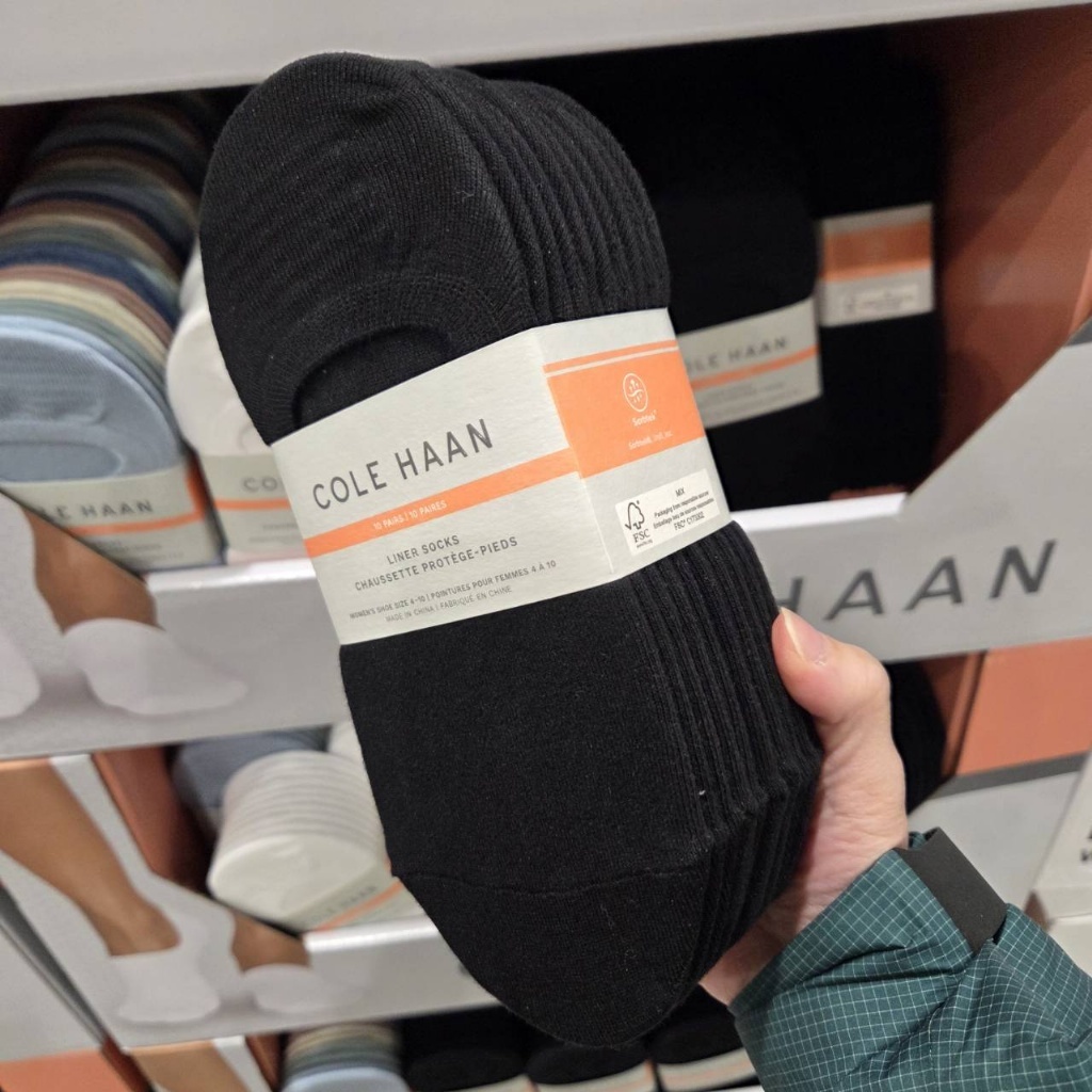 (預購商品) 加拿大 Cole Haan 女大人隱形襪 10入組