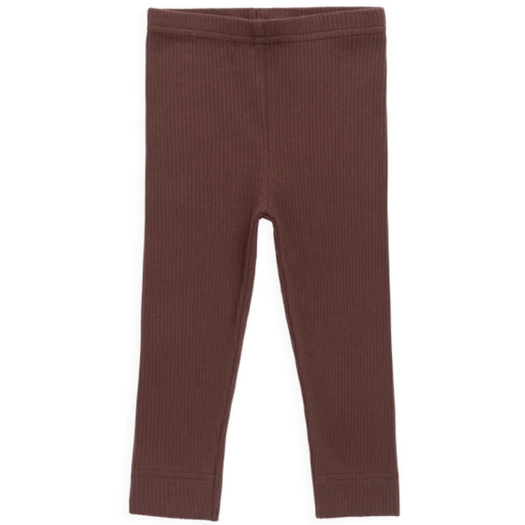 （預購）JAMIEKAY 莫代爾棉螺紋打底褲 Organic Cotton Modal Legging - Burnt Cinnamon