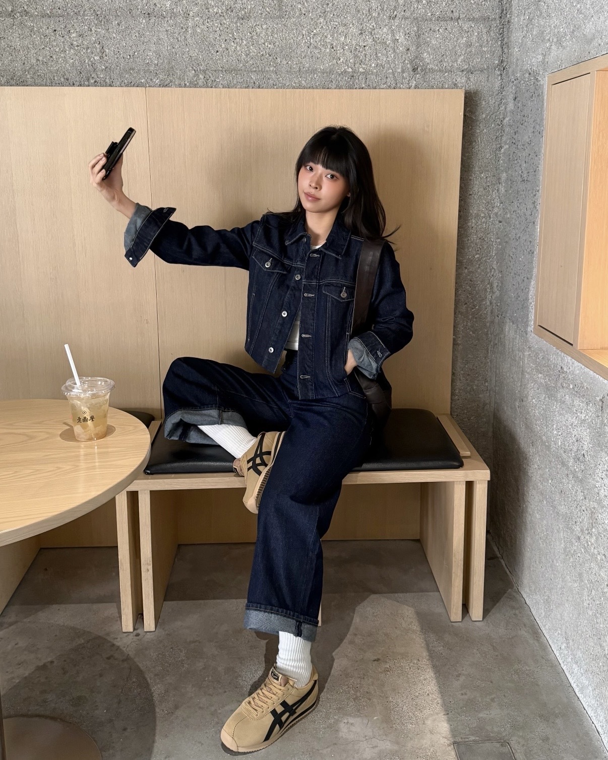 Onitsuka Tiger Corsair 鬼塚虎 阿甘鞋 奶茶黑 卡其 黑色 男女鞋 1183C555-250 / 調貨