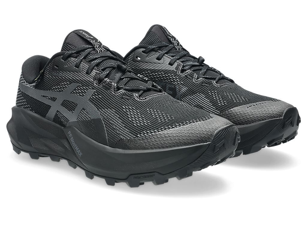 ASICS 女款 TRABUCO 14 GTX 防水越野跑鞋 BLACK / GRAPHITE GREY