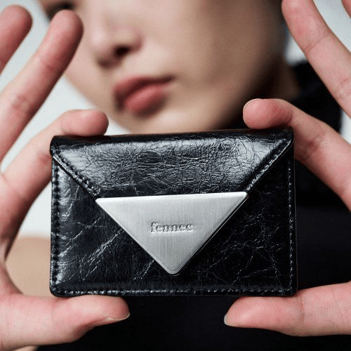 Fennec｜CRINKLE TRIANGLE ACCORDION POCKET [9 colors]