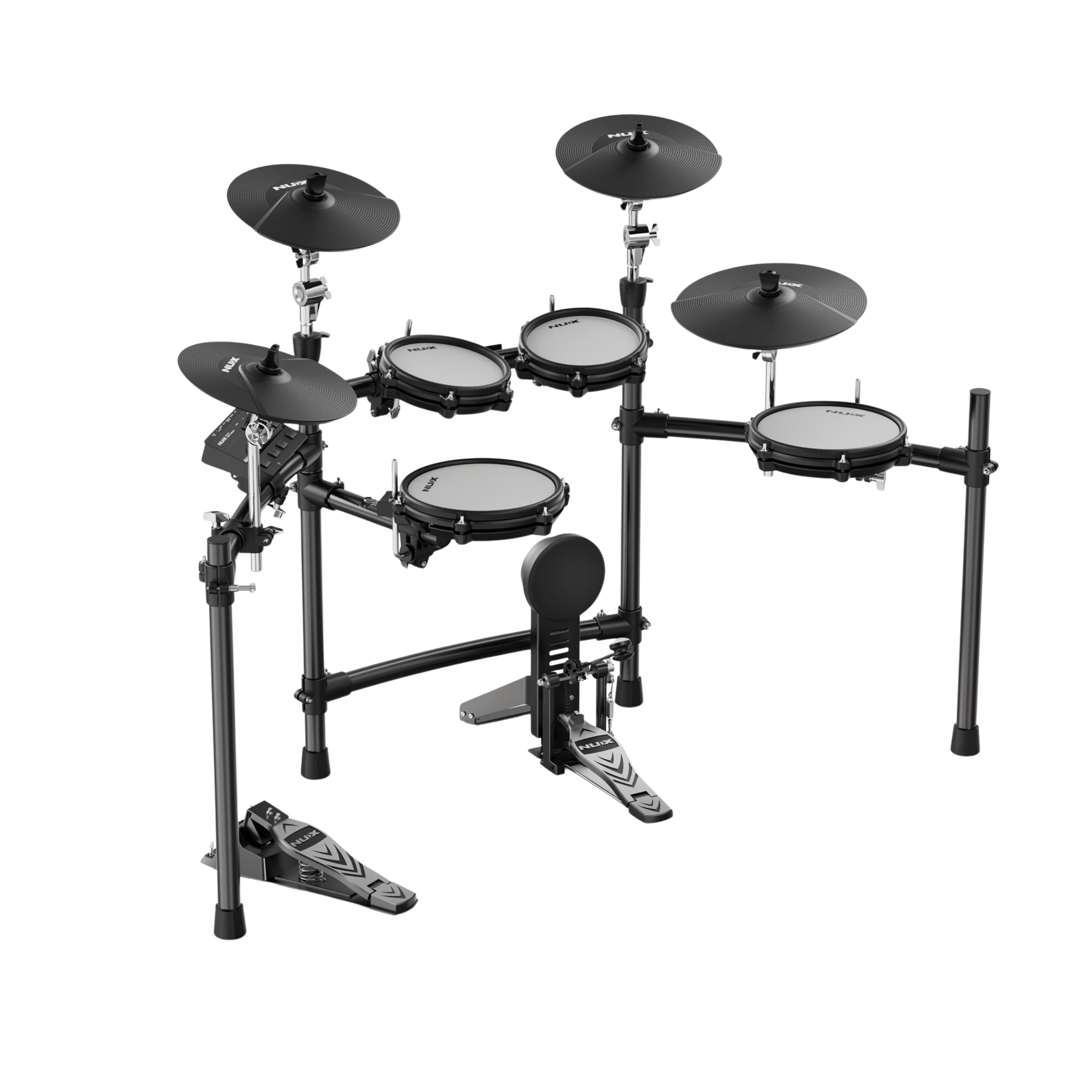 NUX NUX DM-310 電子鼓 五粒組 四片鈸 可支援分軌錄音 藍芽連接 第 3 張圖片｜三峽鼓 / 打擊