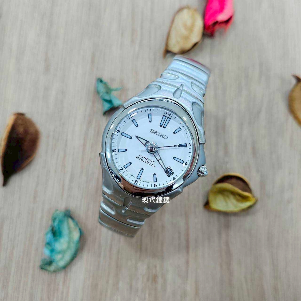 【SEIKO 精工】曲面鏡人動電能腕錶 SMP129P 39mm 現代鐘錶