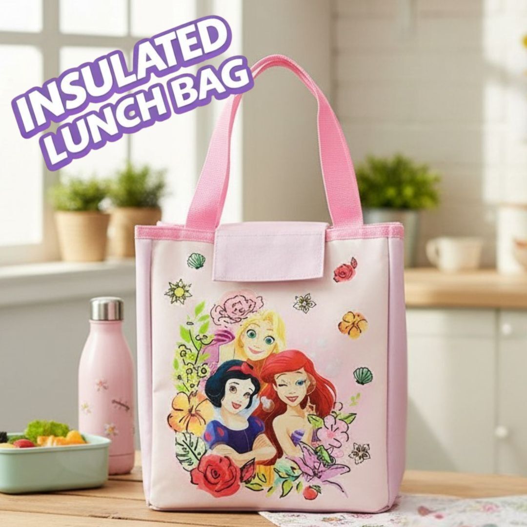 迪士尼公主 - 保溫便當袋/午餐袋