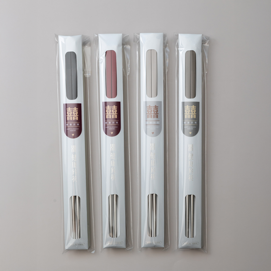 【婚禮小物】囍・筷盒禮（1組）