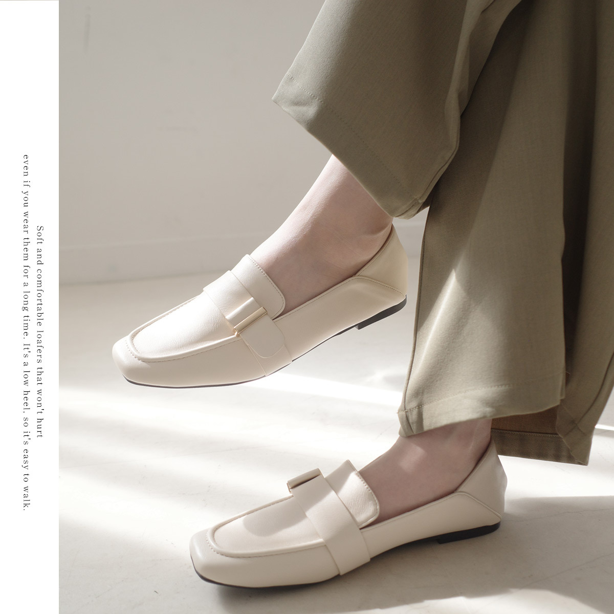 留白美感 2WAY穆勒樂福鞋【SX410】