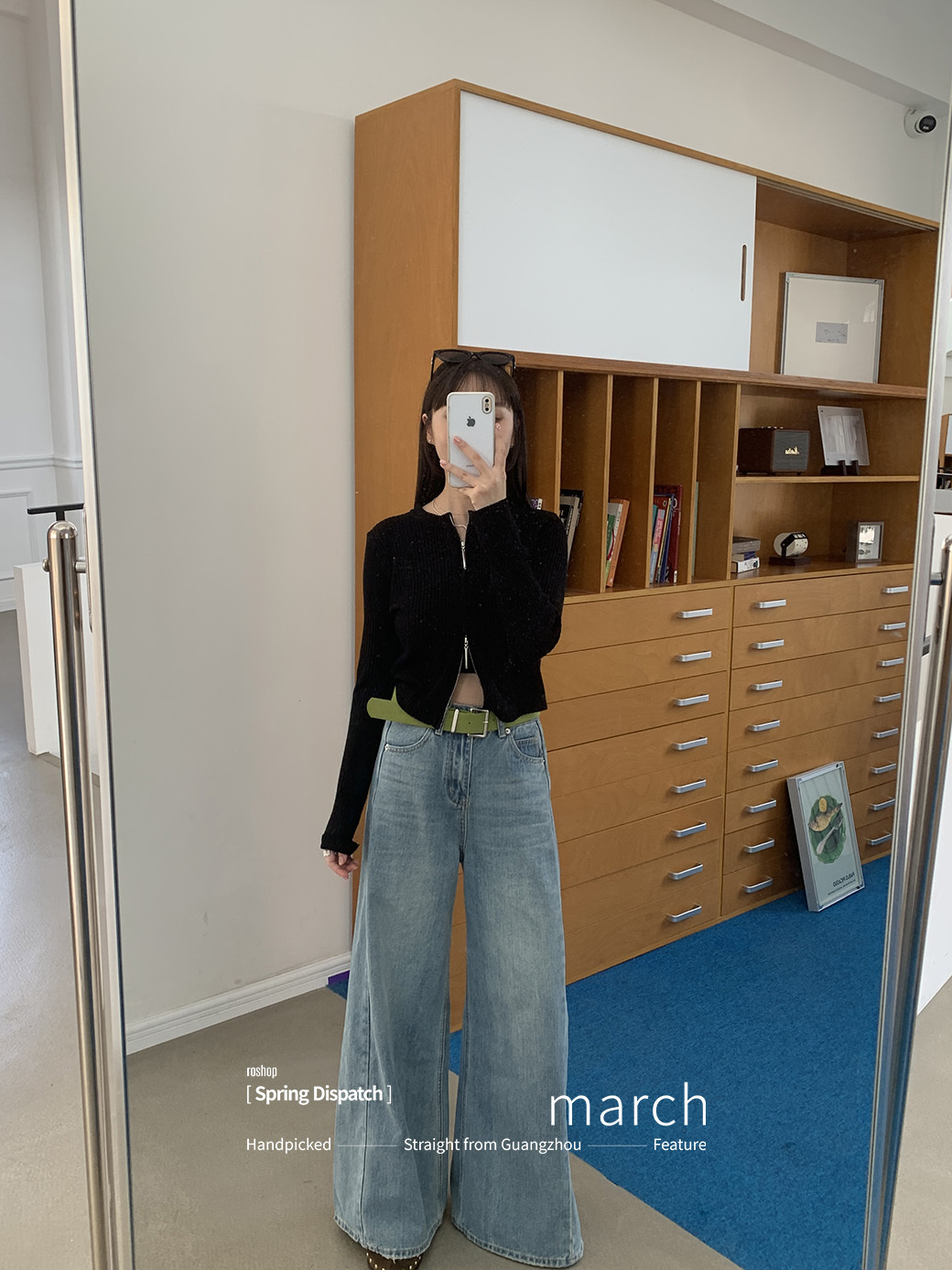 (A03)版型神美牛仔褲-1色