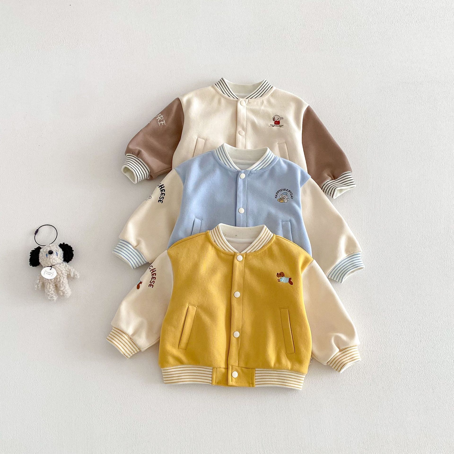 刺繡動物棒球外套(73-120)