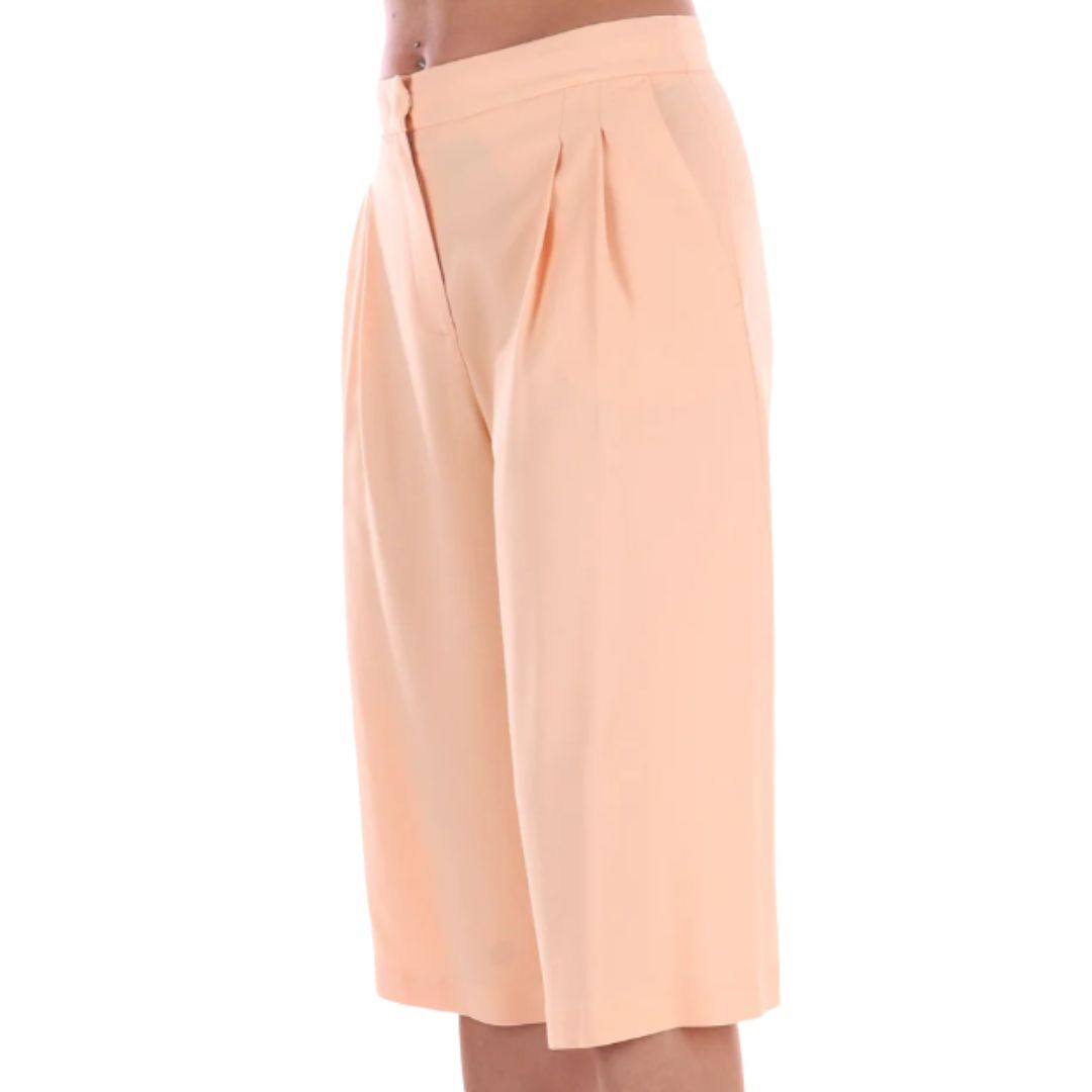 1TS0319-031 [TWINSET] Pant Peach Pink #261TP2221 (C-EU-E)