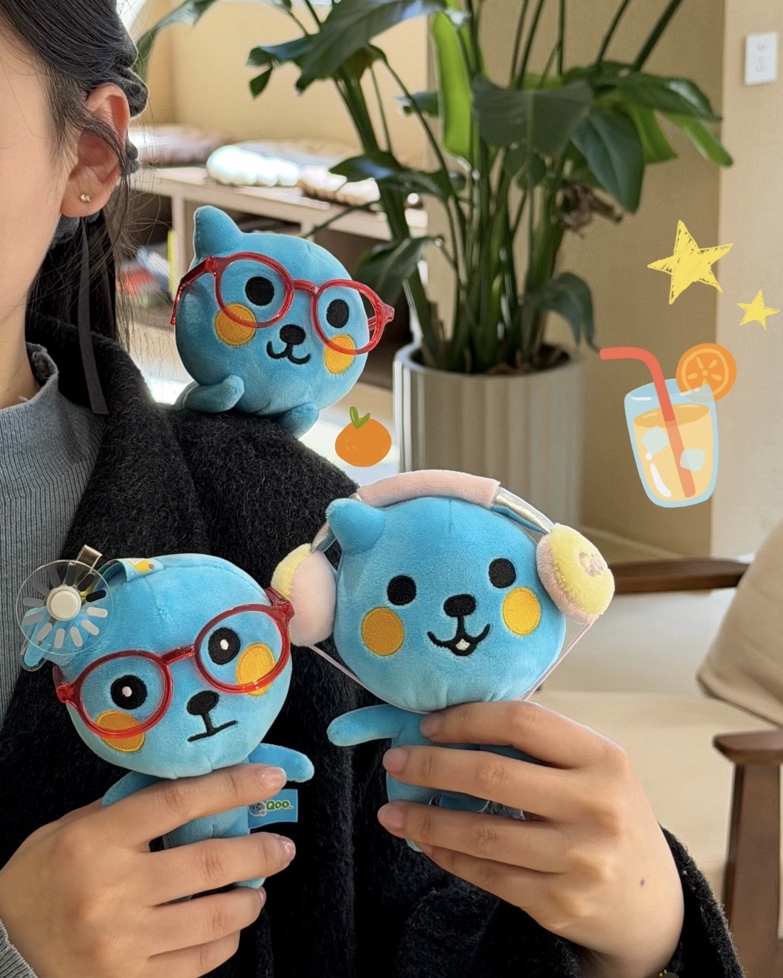 QOO 正版授權 好QOO的一天系列 吊飾 鑰匙圈 盲盒 / 預購