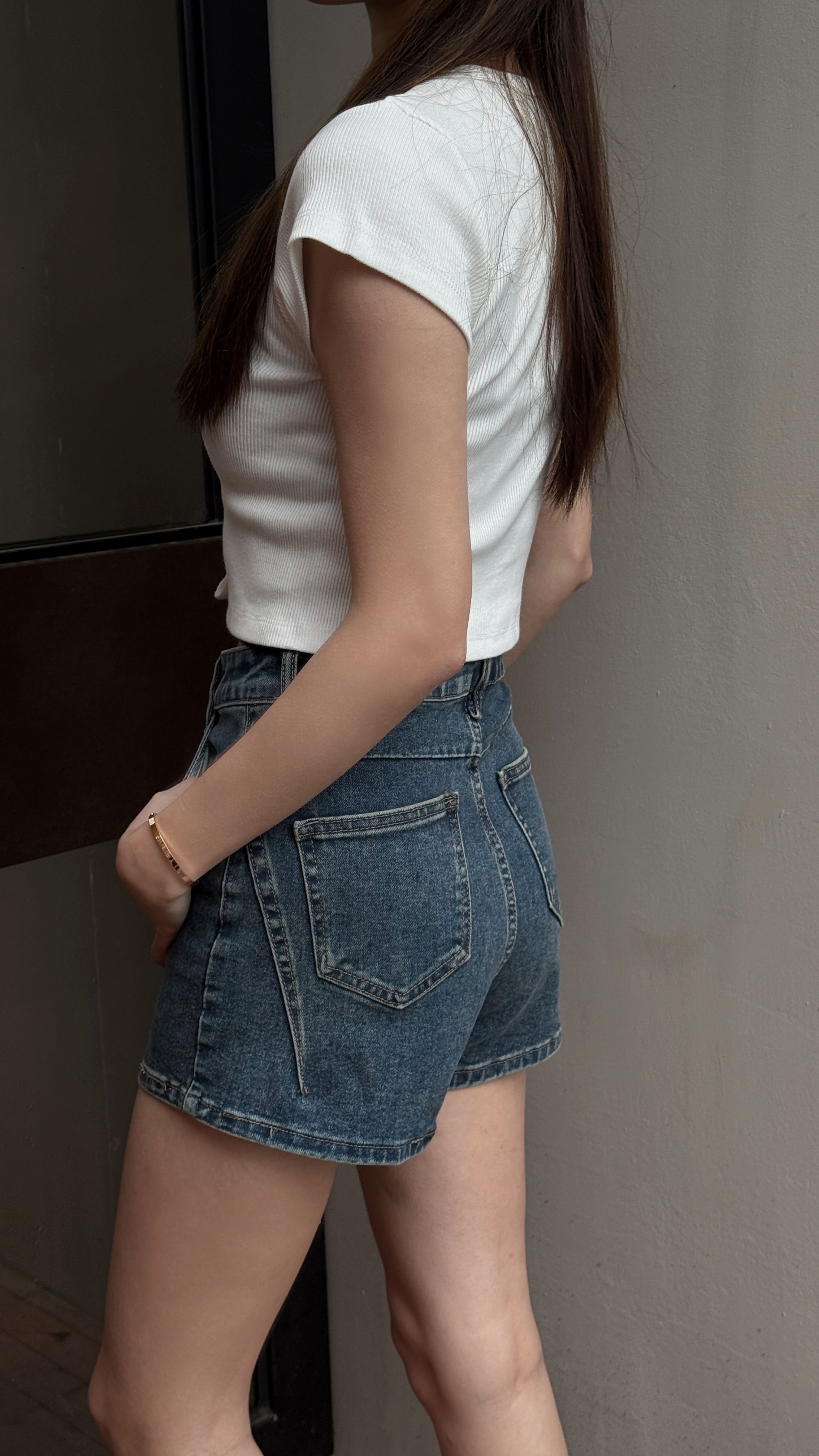 超推！！夏季彈力牛仔短褲（ 3 colors )