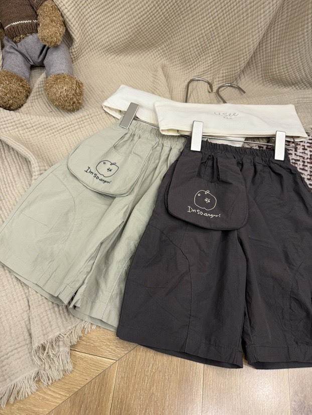 造型口袋七分休閒褲