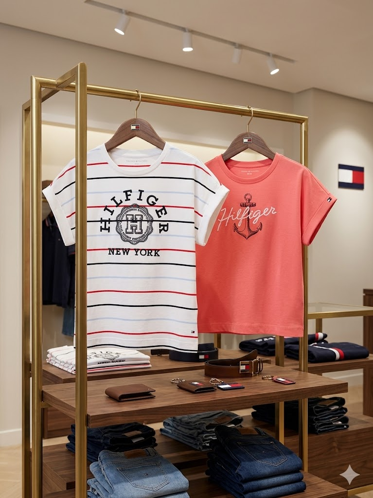【預購】TOMMY HILFIGER H031705 經典船錨標誌蝙蝠袖 T-Shirt