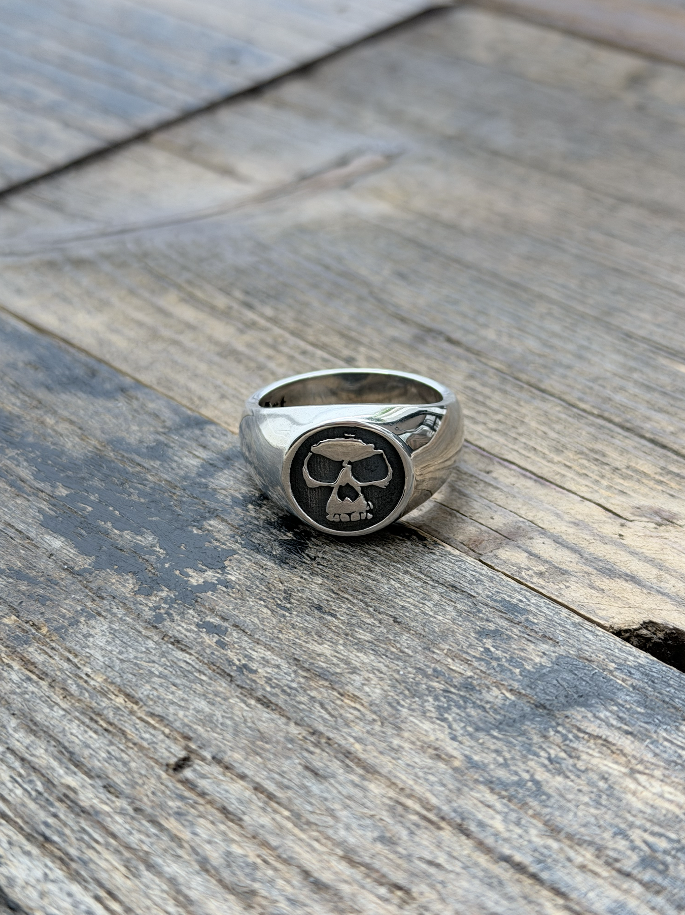 Signet Ring Skull