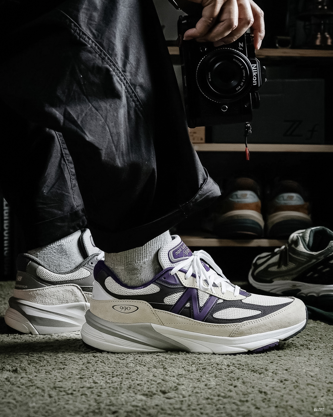 『緊急突發！美製定價砍半！』NB990V6 米白紫 D楦