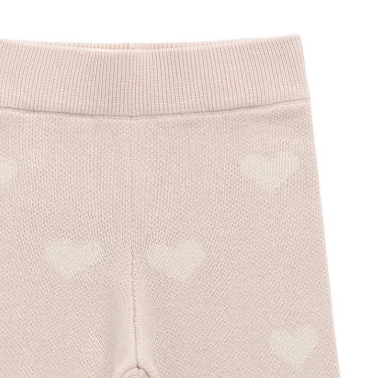 （預購）JAMIEKAY 滿滿愛心針織長褲 Kayla Pant - Kylie Heart Jacquard Morganite