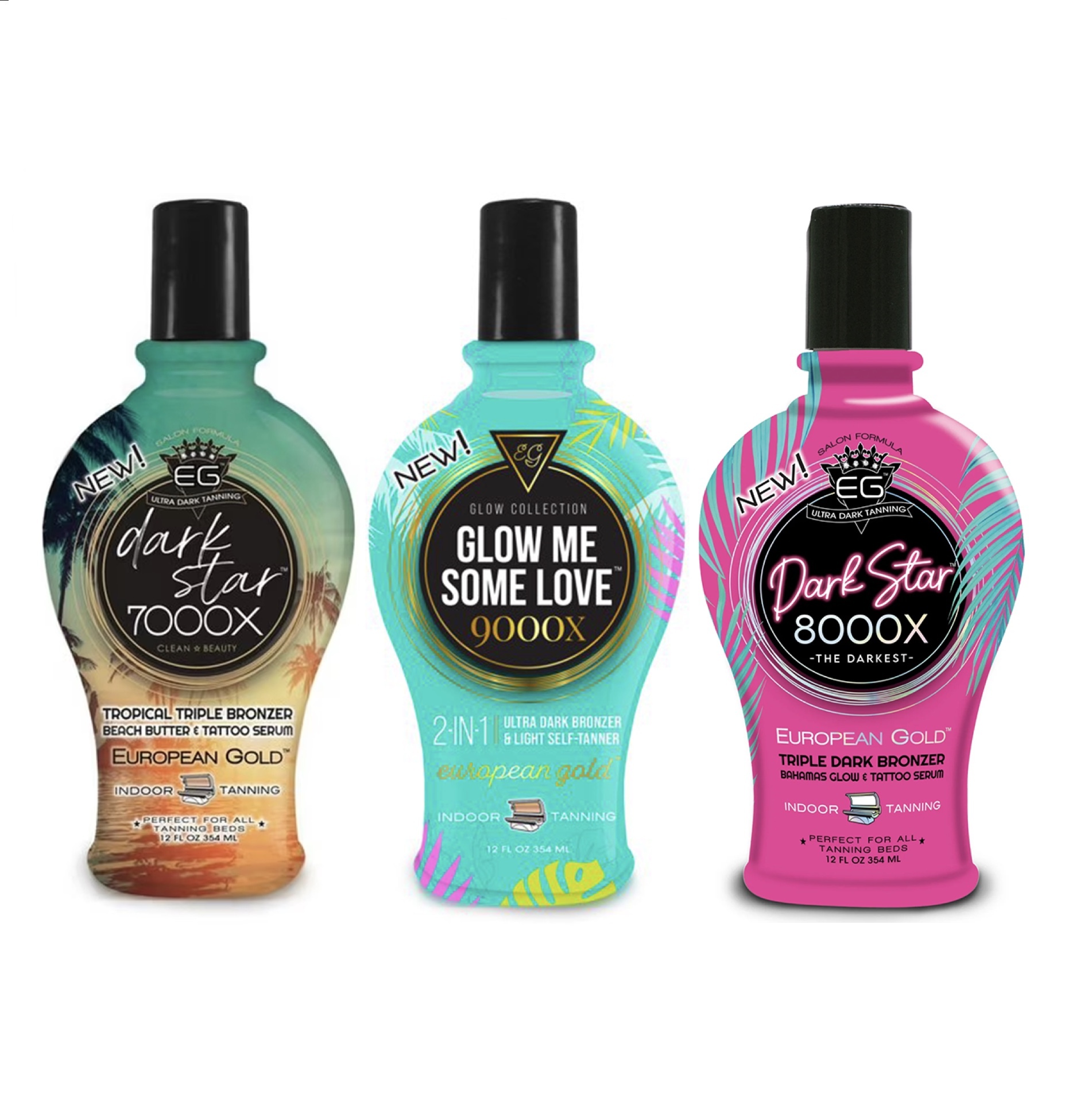 【European】 Gold 金色歐洲 Glow Me Some Love 7/8/9000X 助曬乳液