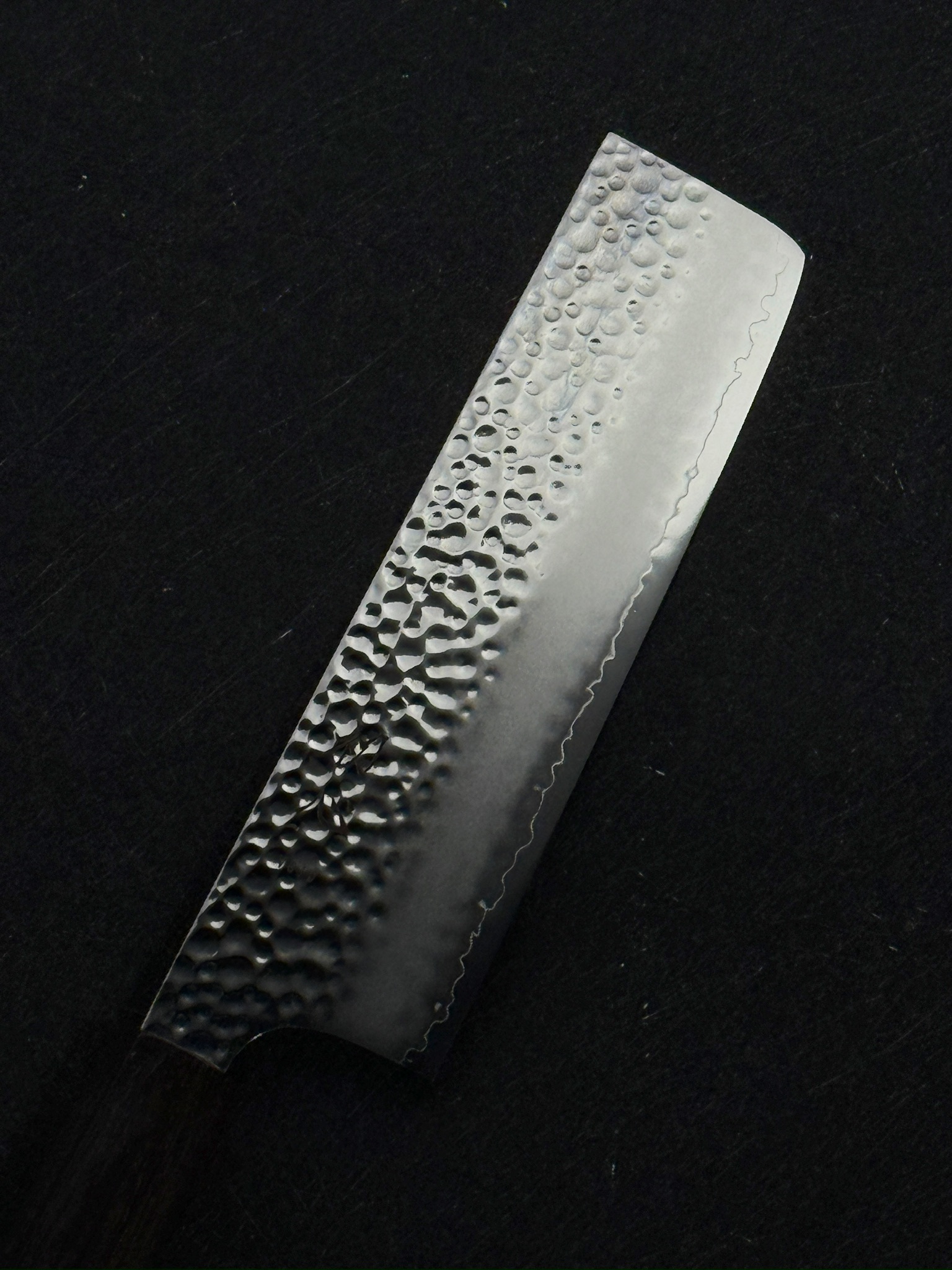 初心 隼 VG-10 槌目 菜切 黑檀柄