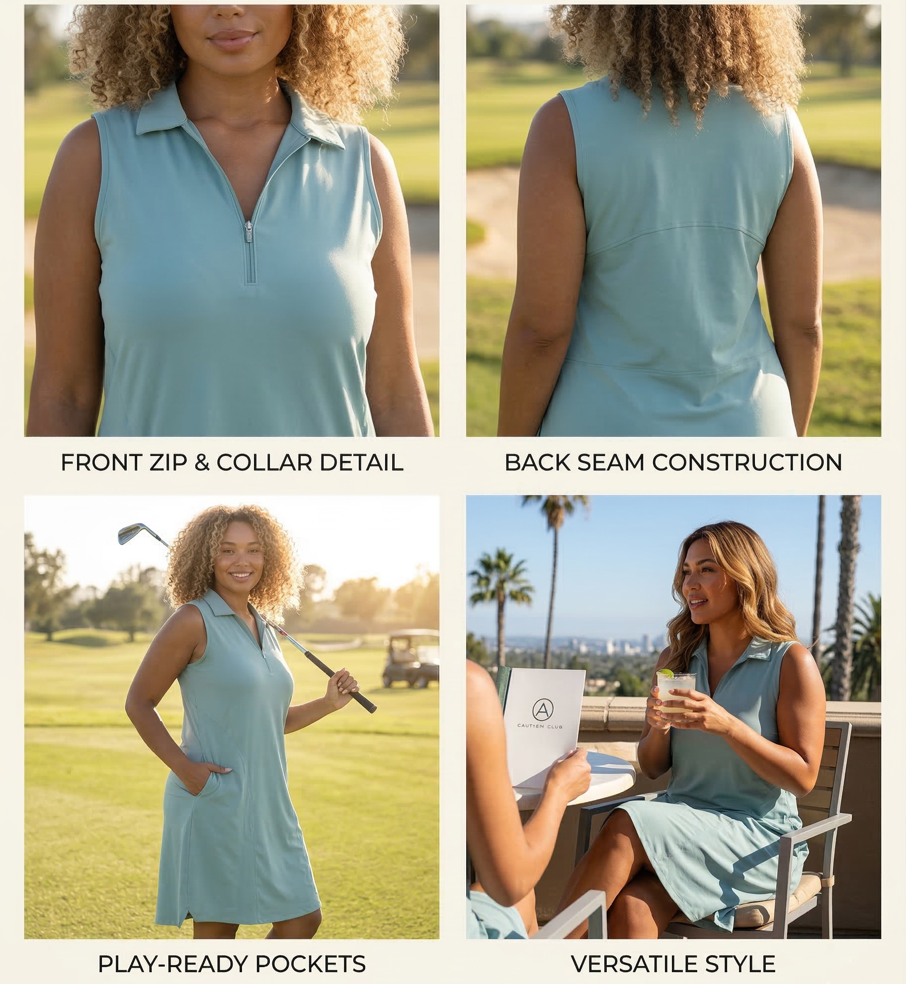 【預購】K031753  PUMA GOLF Cruise 機能運動連身短裙