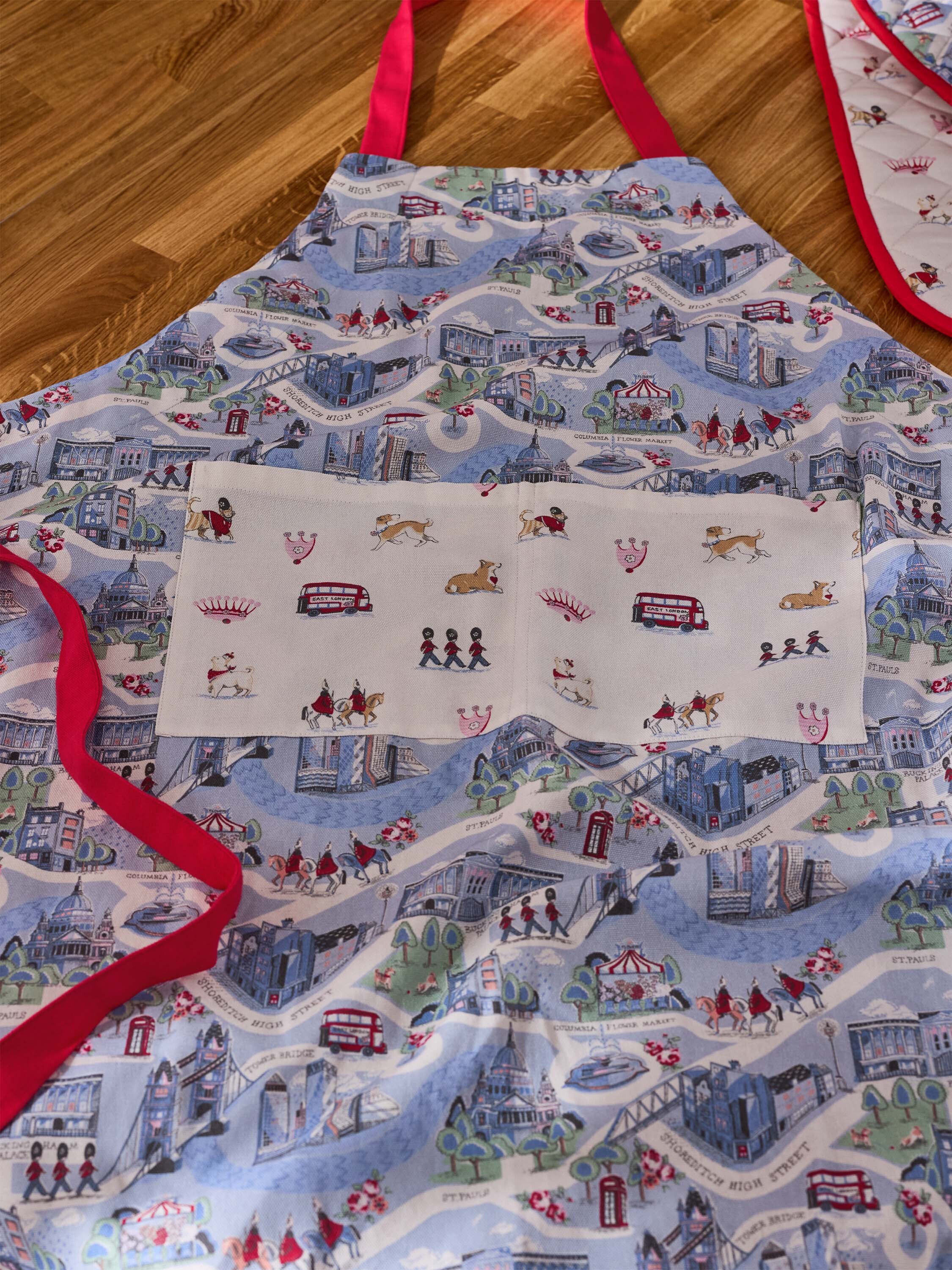 London Town 純棉繞頸式圍裙