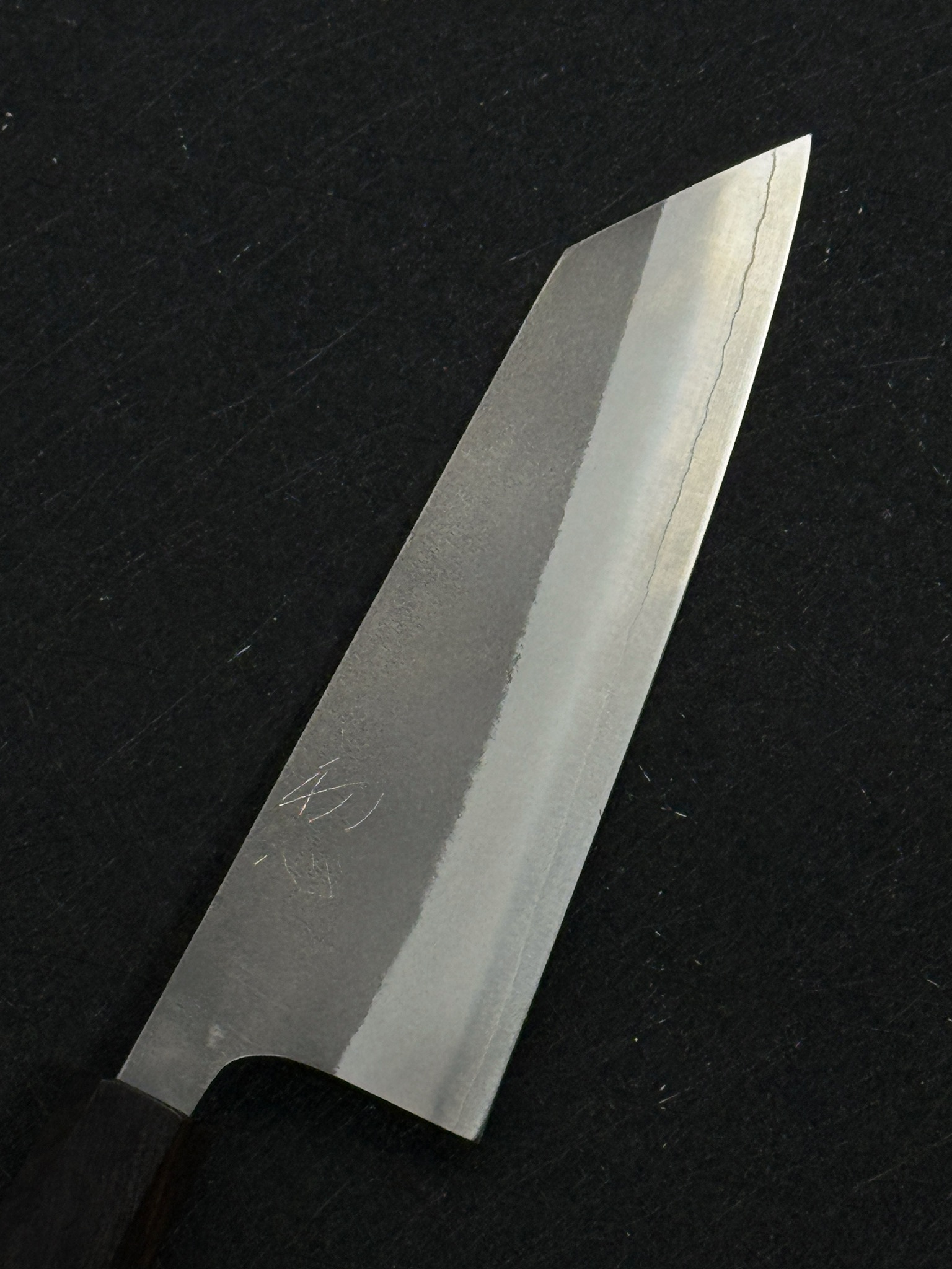 初心 吉金 SKD高速鋼 梨地 文化 黑檀柄