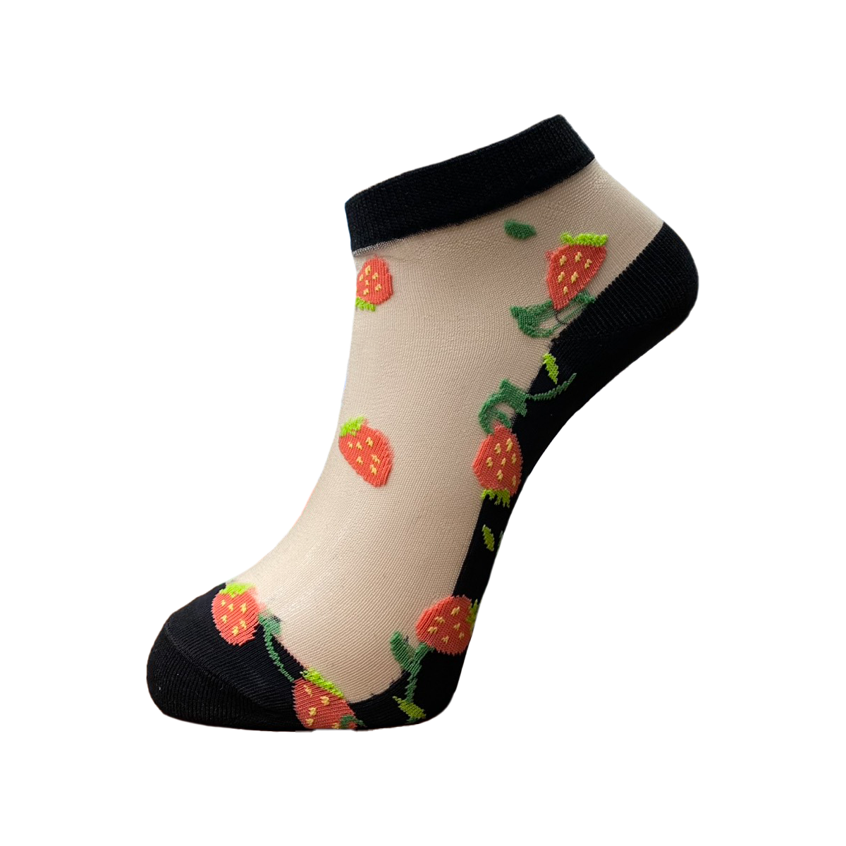 韓國透明襪水果 1/4襪  水晶襪 玻璃絲船襪