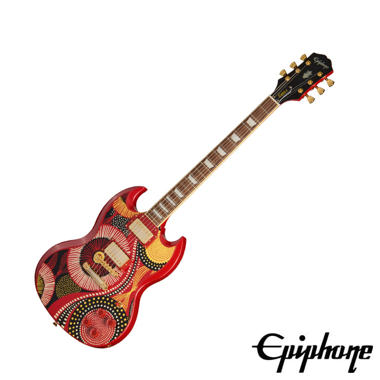 簽名款 Epiphone Fatoumata Diawara SG Ember Red 電吉他