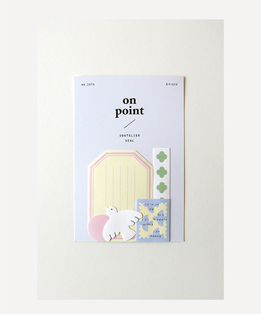 【韓國 Suatelier】 日常貼紙｜ 貼紙包 on point.09 #1574