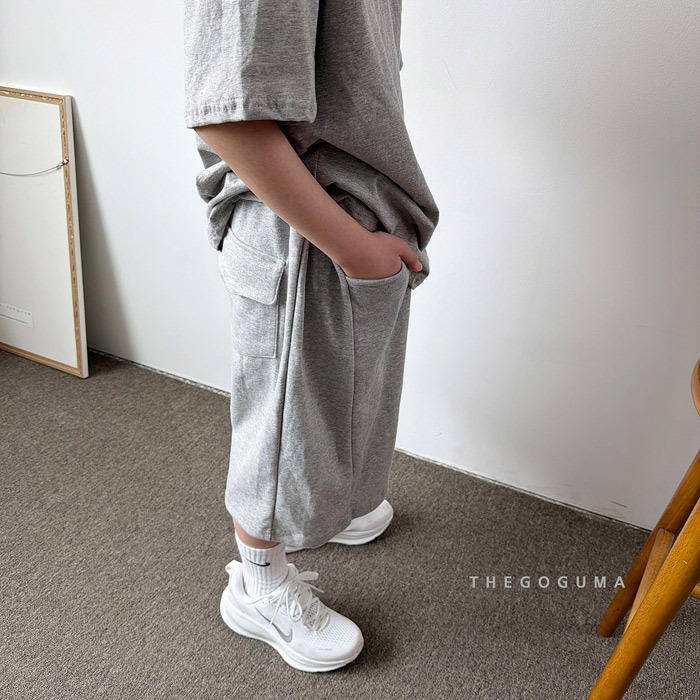 正韓夏the_goguma 兩色棉質運動褲