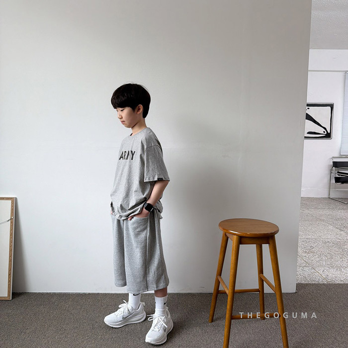 正韓夏the_goguma 兩色棉質運動褲