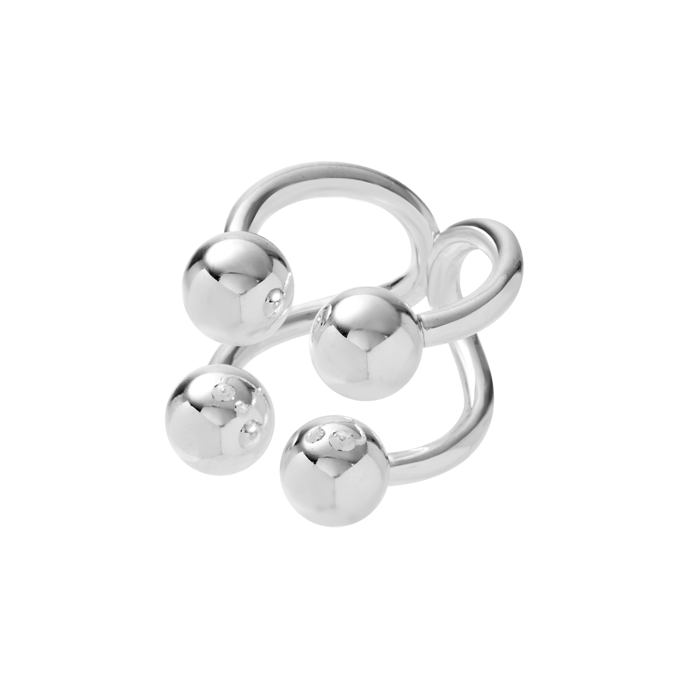 韓國,幾何,圓珠,戒指,平價飾品