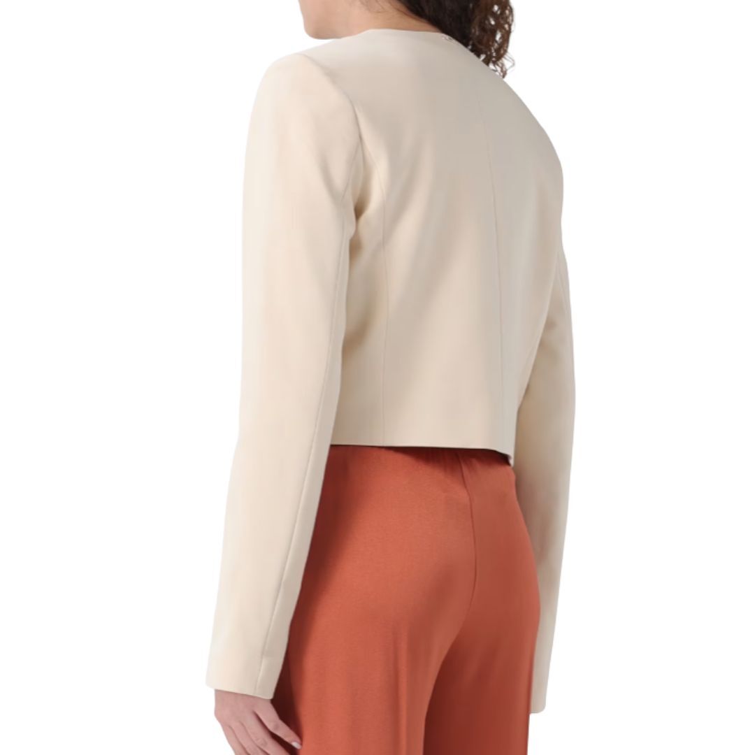 1TS0319-034 [TWINSET] Jacket Parchment #261TP2053 (C-EU-E)