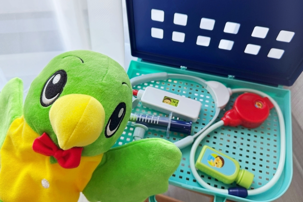 桃樂比小醫生玩具配件示意