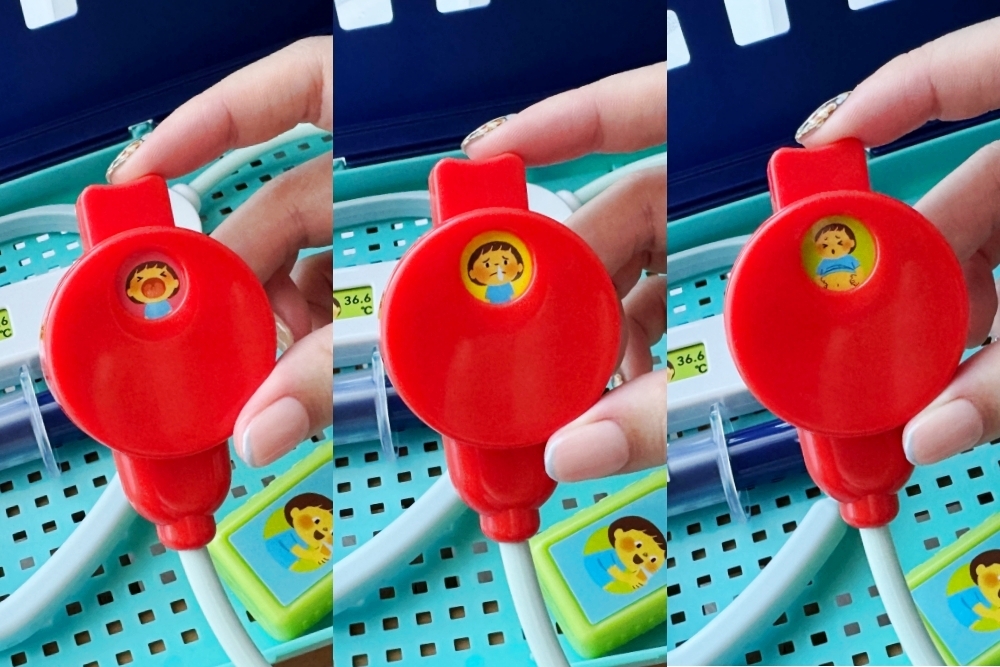 桃樂比小醫生看診互動示意